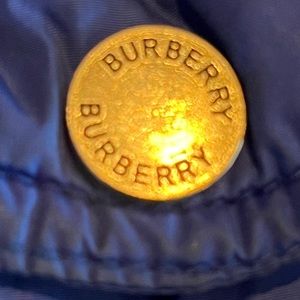 Authentic Burberry down kids jacket.